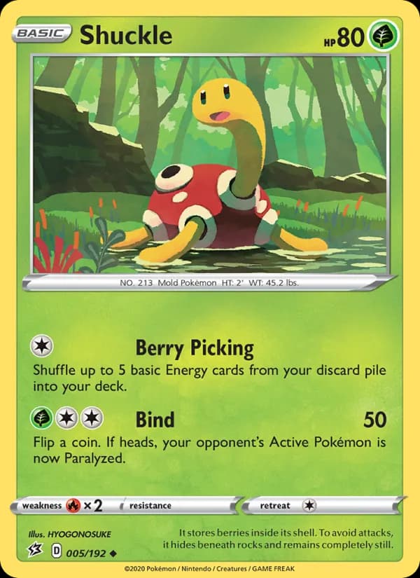 Shuckle — Rebel Clash, Uncommon