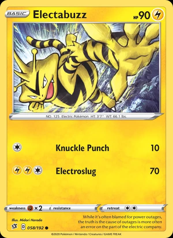 Electabuzz — Rebel Clash, Common