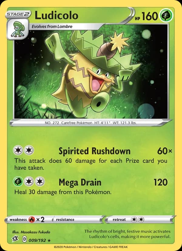 Ludicolo — Rebel Clash, Rare