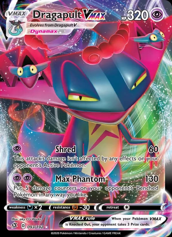 Dragapult VMAX — Rebel Clash, Holo Rare VMAX