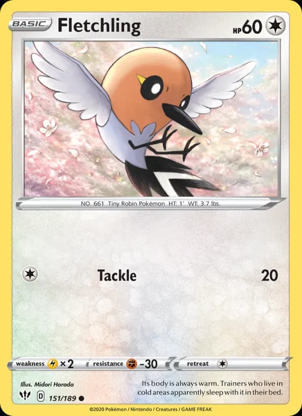 Fletchling — Darkness Ablaze, Common
