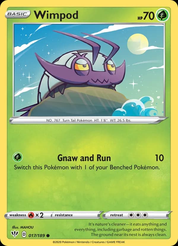 Wimpod — Darkness Ablaze, Common
