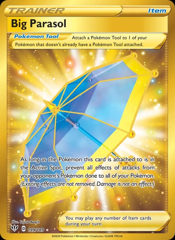 Big Parasol — Darkness Ablaze, Secret Rare