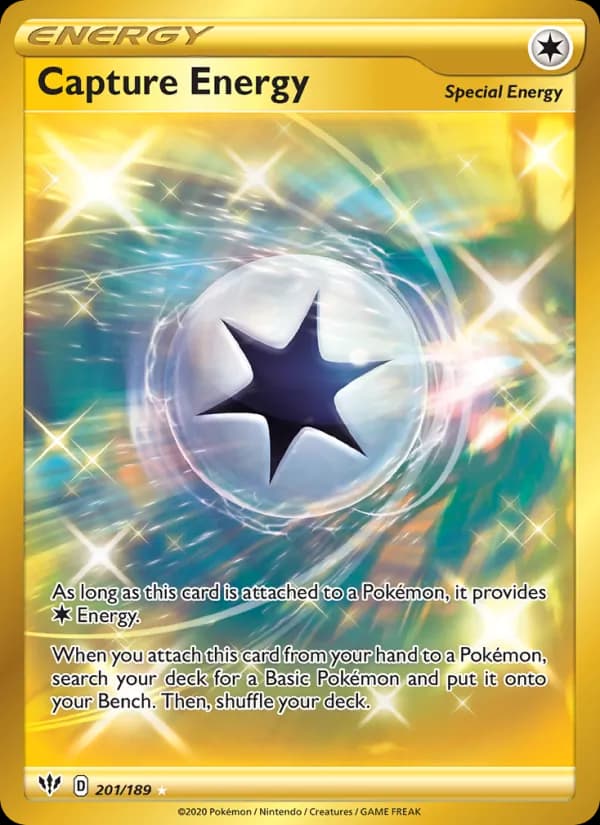 Capture Energy — Darkness Ablaze, Secret Rare