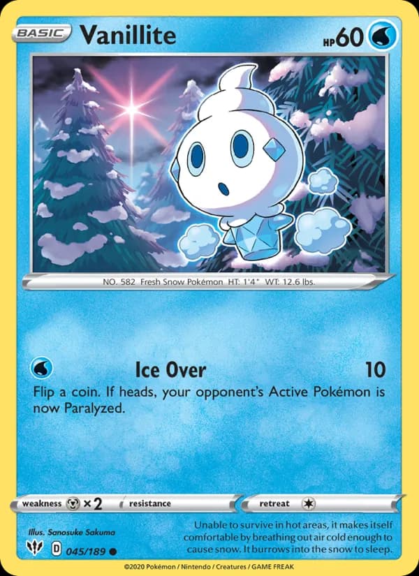 Vanillite — Darkness Ablaze, Common