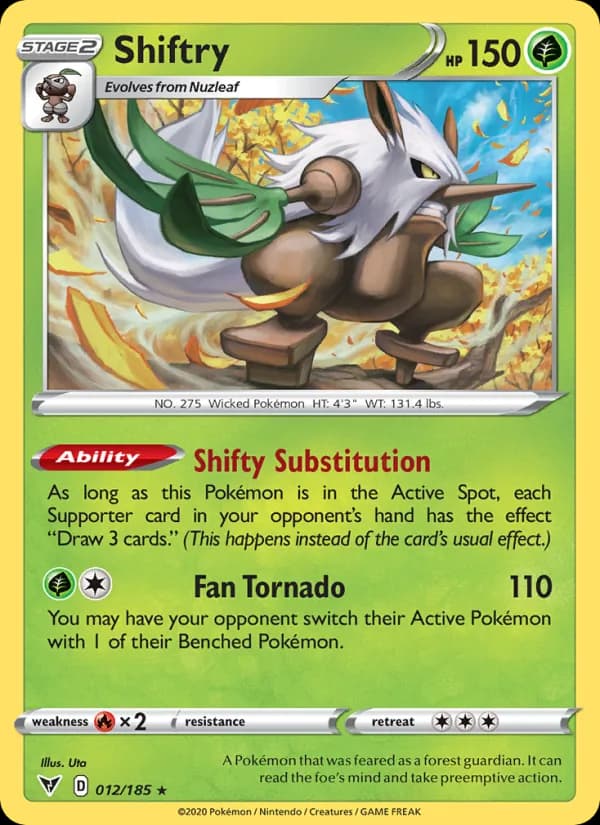 Shiftry — Vivid Voltage, Rare