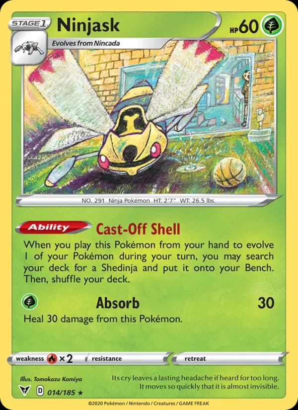 Ninjask — Vivid Voltage, Rare
