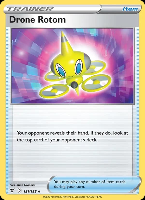 Drone Rotom — Vivid Voltage, Uncommon