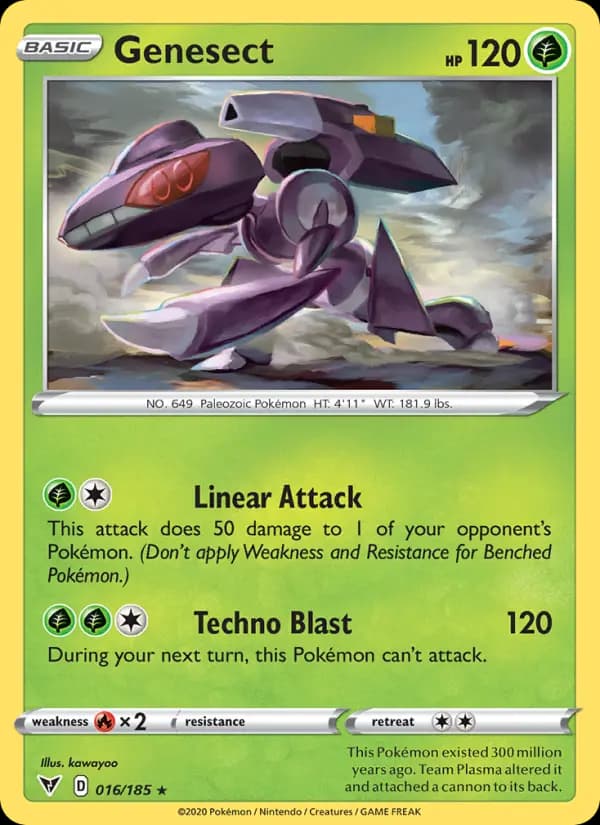 Genesect — Vivid Voltage, Holo Rare