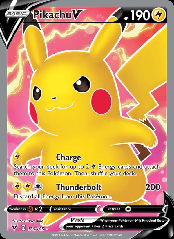 Pikachu V — Vivid Voltage, Ultra Rare