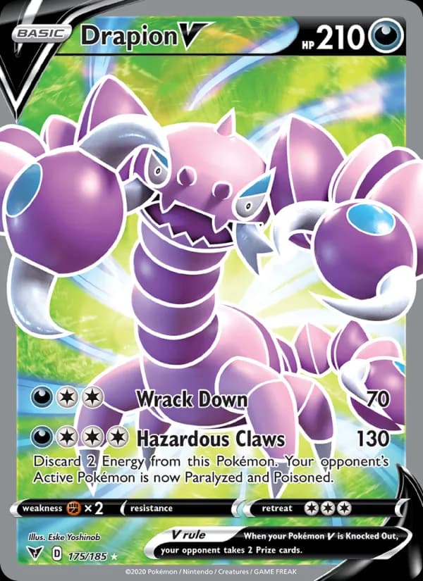 Drapion V — Vivid Voltage, Ultra Rare