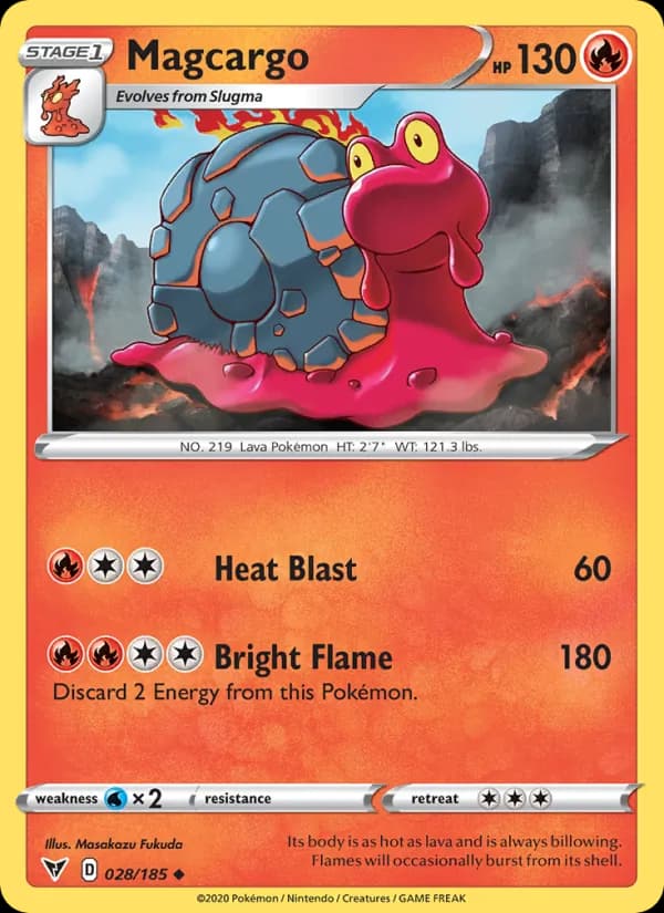 Magcargo — Vivid Voltage, Uncommon