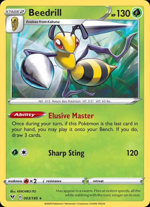 Beedrill — Vivid Voltage, Rare