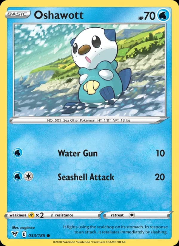 Oshawott — Vivid Voltage, Common