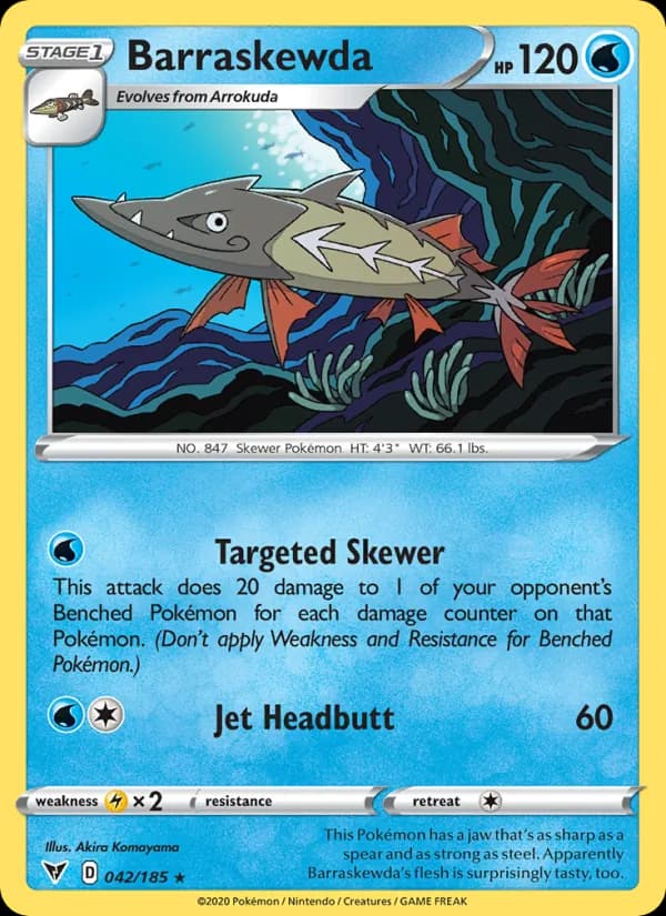 Barraskewda — Vivid Voltage, Rare