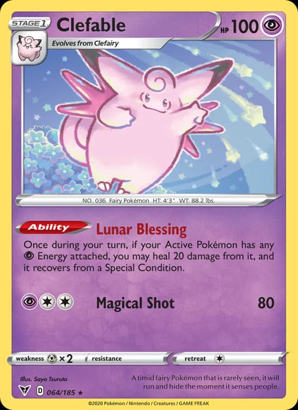 Clefable — Vivid Voltage, Rare