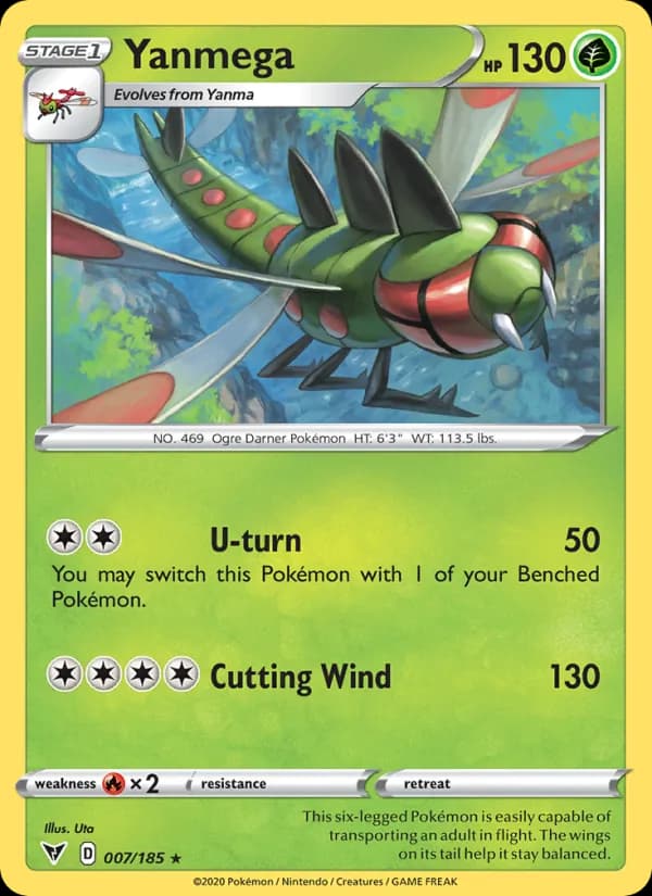 Yanmega — Vivid Voltage, Rare