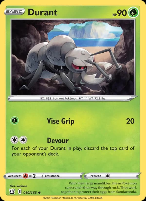 Durant — Battle Styles, Uncommon