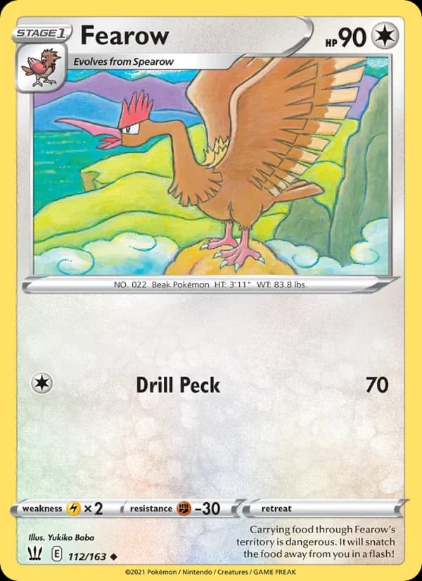 Fearow — Battle Styles, Uncommon