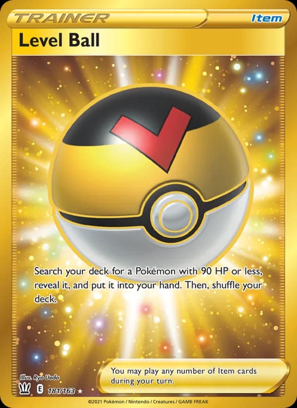 Level Ball — Battle Styles, Secret Rare