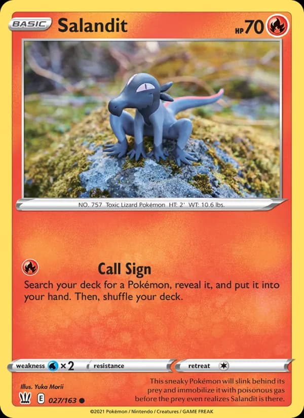 Salandit — Battle Styles, Common