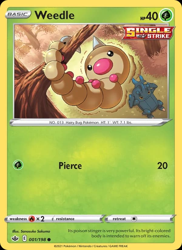 Weedle — Chilling Reign, Common