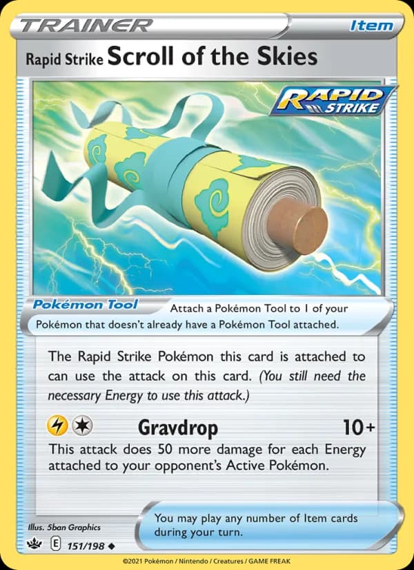 Rapid Strike Scroll of the Skies — Chilling Reign, Uncommon