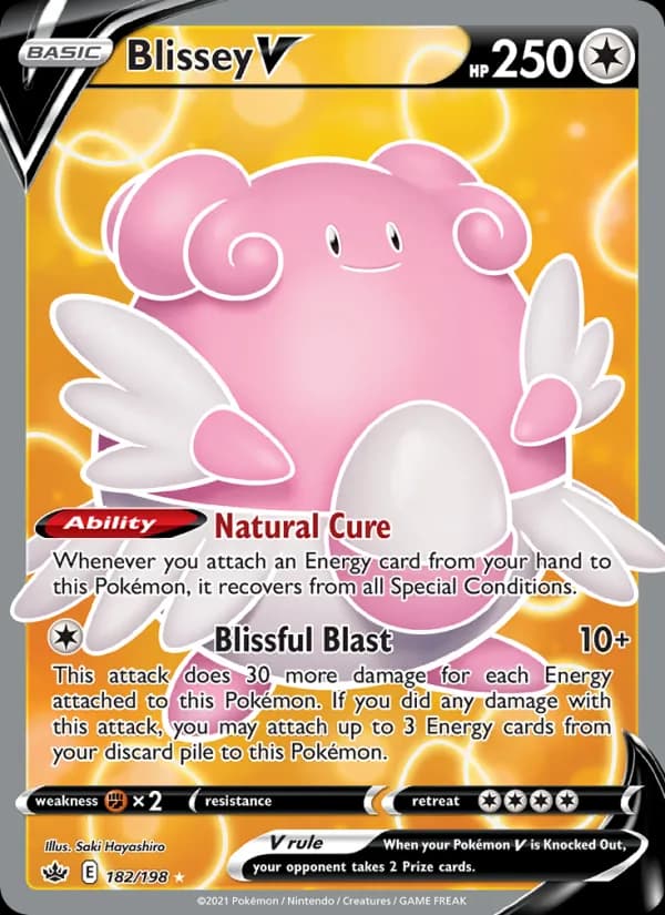 Blissey V — Chilling Reign, Ultra Rare