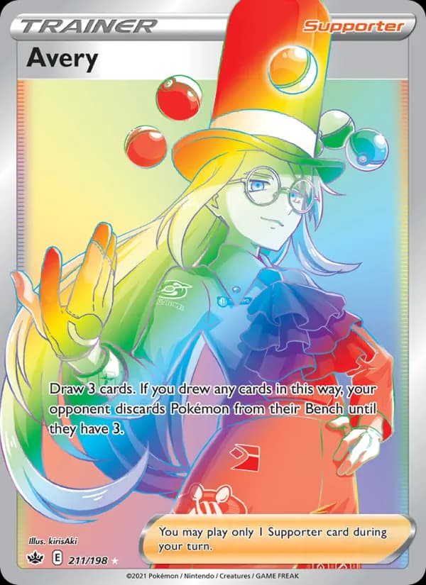 Avery — Chilling Reign, Secret Rare