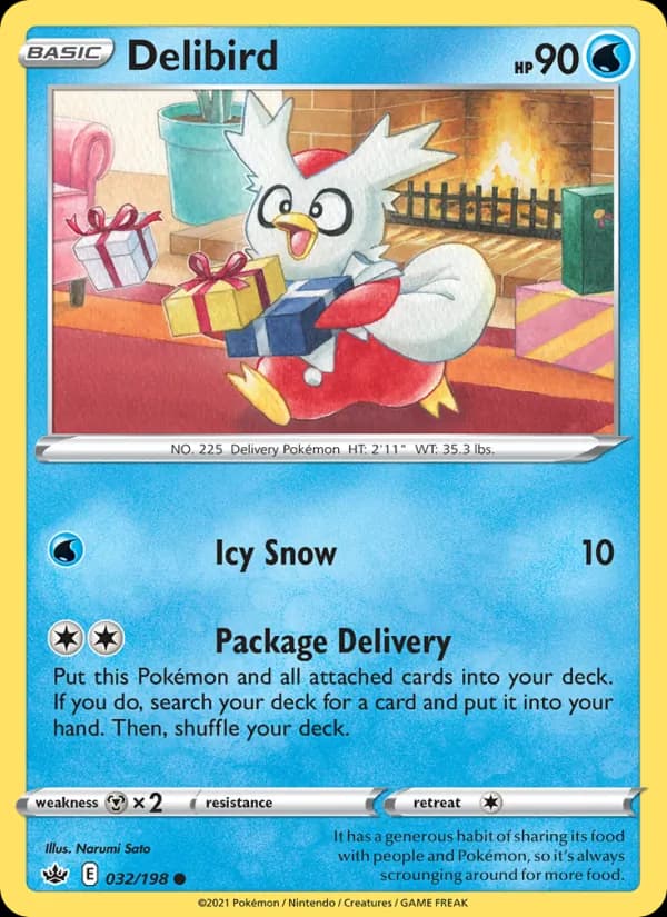 Delibird — Chilling Reign, Common