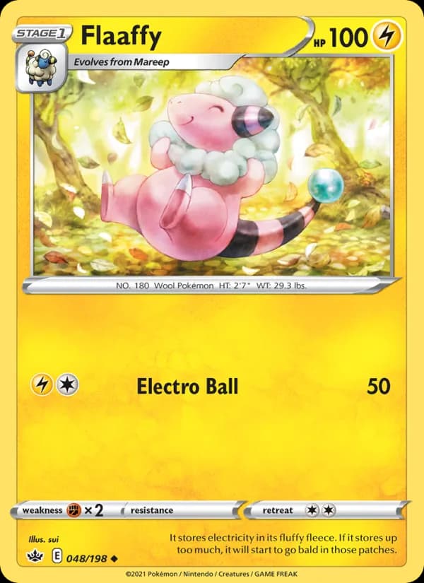 Flaaffy — Chilling Reign, Uncommon