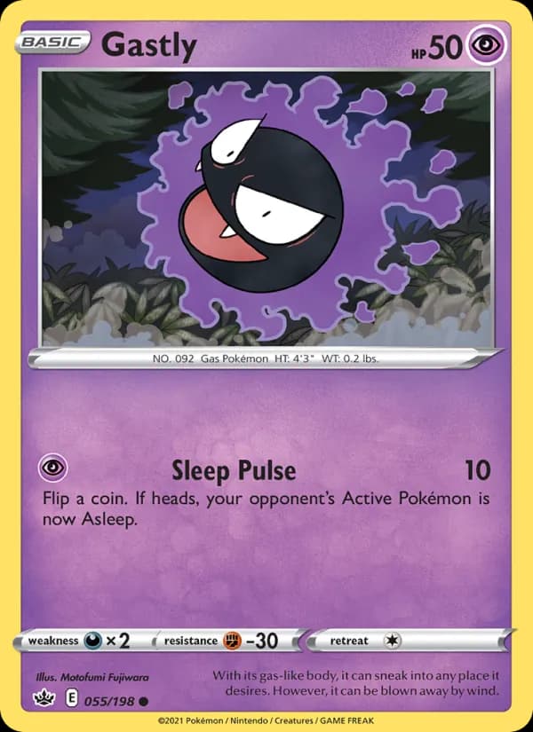 Gastly — Chilling Reign, Common