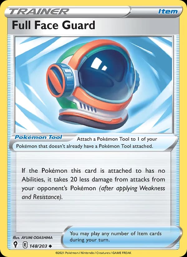 Full Face Guard — Evolving Skies, Uncommon