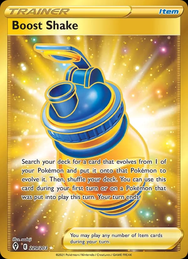 Boost Shake — Evolving Skies, Secret Rare