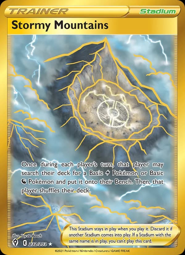 Stormy Mountains — Evolving Skies, Secret Rare