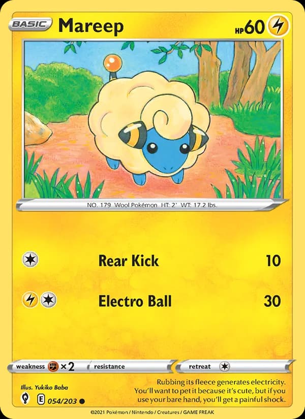 Mareep — Evolving Skies, Common