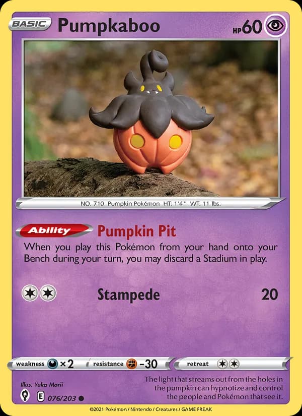 Pumpkaboo — Evolving Skies, Common
