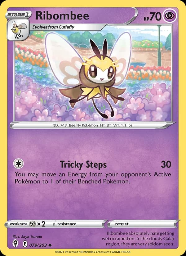 Ribombee — Evolving Skies, Uncommon