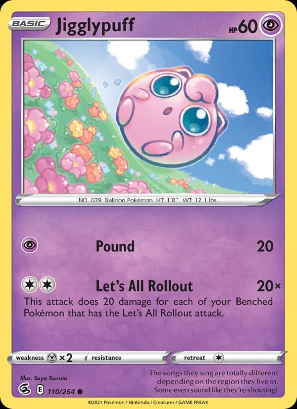 Jigglypuff — Fusion Strike, Common