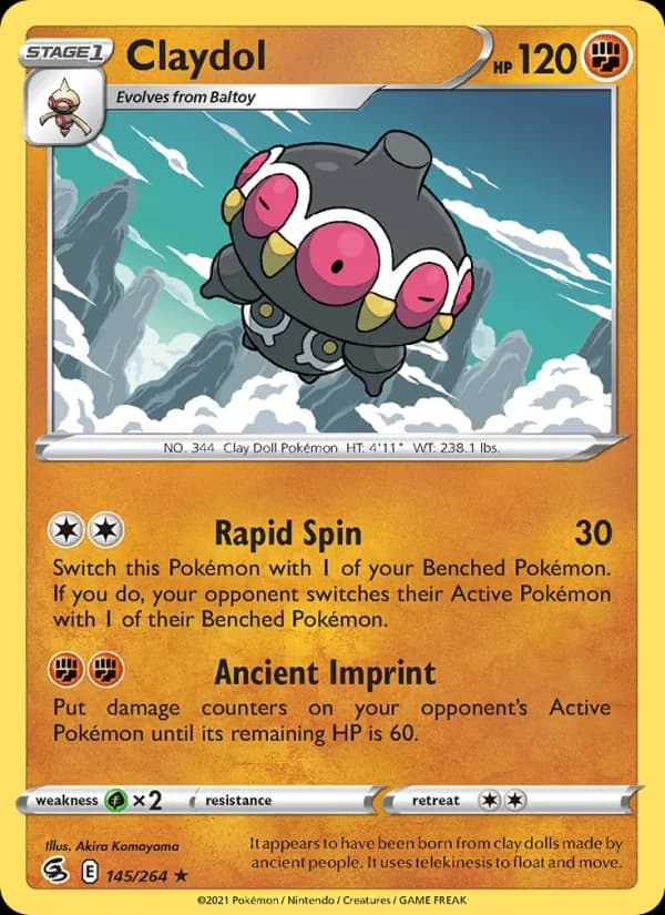 Claydol — Fusion Strike, Rare