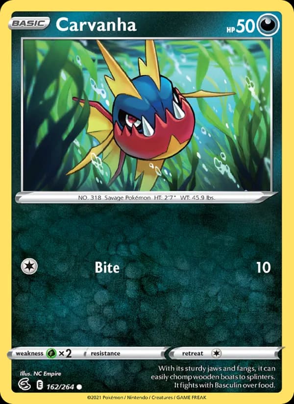 Carvanha — Fusion Strike, Common