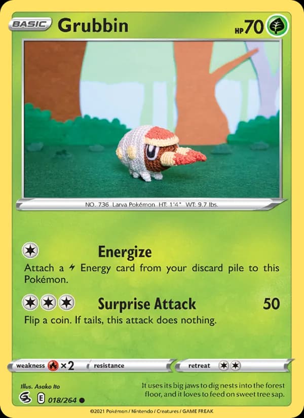 Grubbin — Fusion Strike, Common