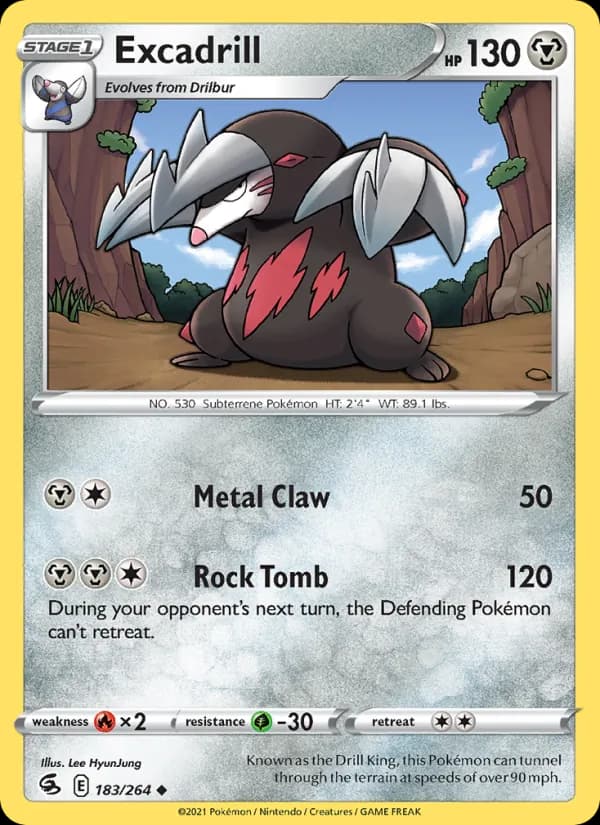 Excadrill — Fusion Strike, Uncommon