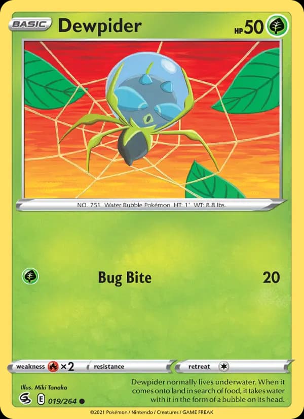 Dewpider — Fusion Strike, Common