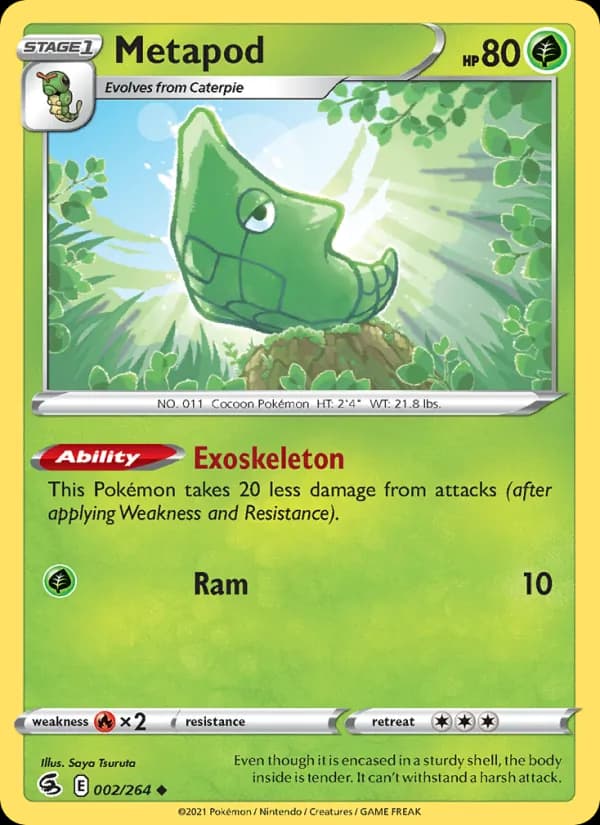 Metapod — Fusion Strike, Uncommon