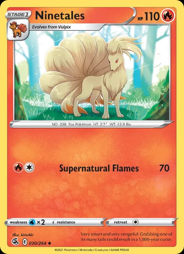 Ninetales — Fusion Strike, Uncommon