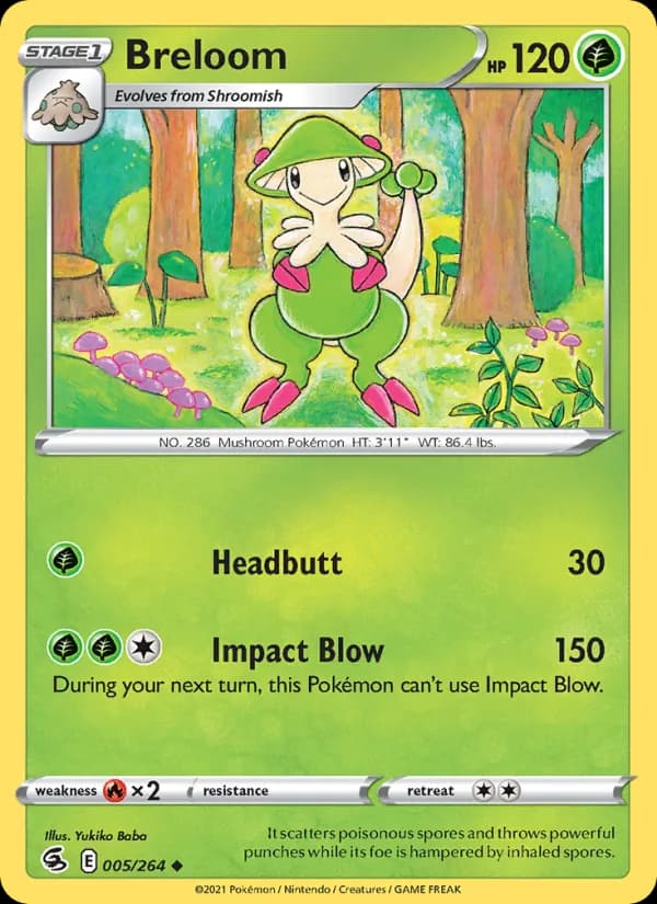 Breloom — Fusion Strike, Uncommon