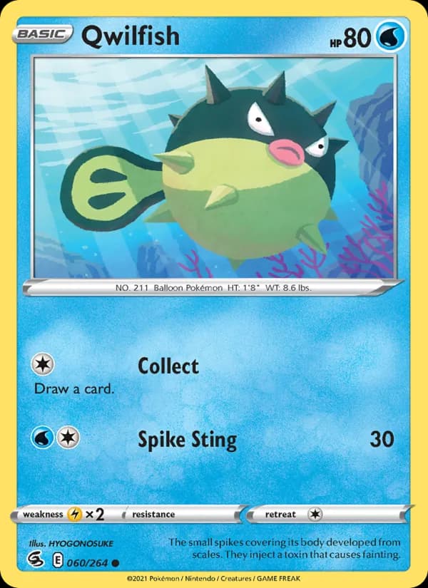 Qwilfish — Fusion Strike, Common