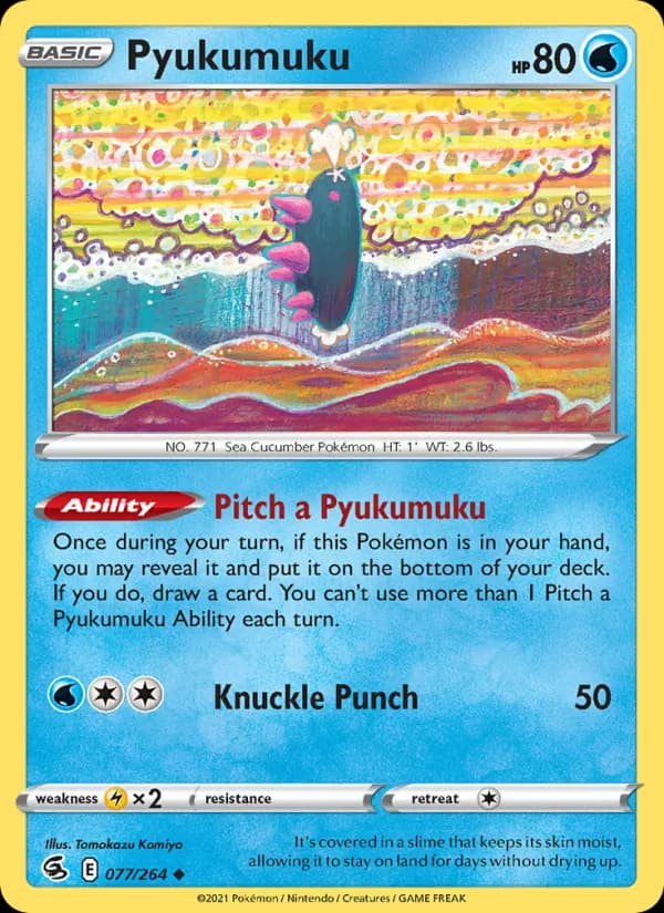 Pyukumuku — Fusion Strike, Uncommon