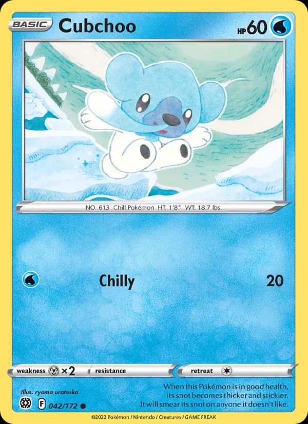 Cubchoo — Brilliant Stars, Common